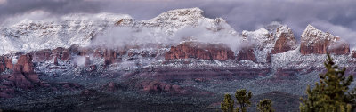 High Country Snow Storm.jpg - View feom Sedona's Airport Mesa overlook