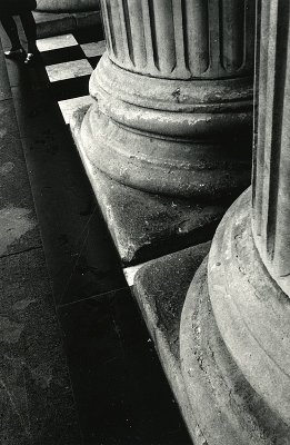 Pillars & feet, St. Paul's Cathedral, London, UK, 2013.