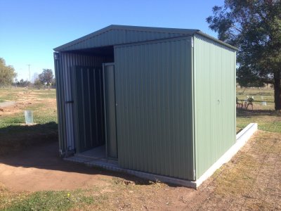 Cladding complete