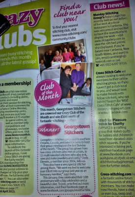 Cross Stitch Crazy Magazine Club of the Month