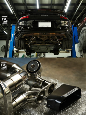 Capristo with sport CAT - 997 Turbo 