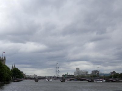 View from the boat to Millbank