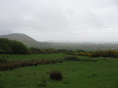 Worm's Head in the background