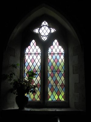 Window in Llanmadoc Church
