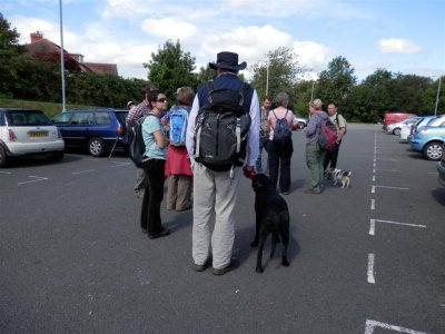 Regrouping for refreshments