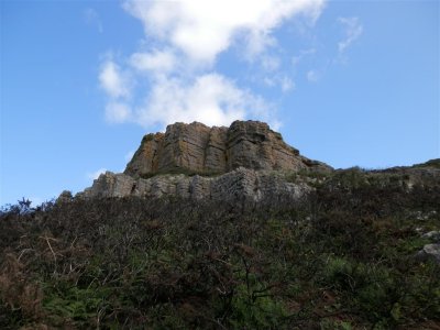 Rocks above Port Eynon Bay