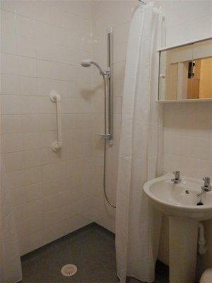 New shower