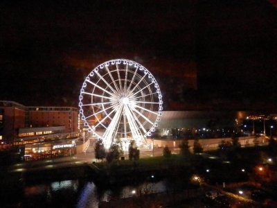The wheel from our room