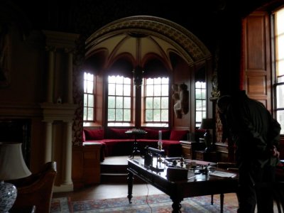 Lyme Park library