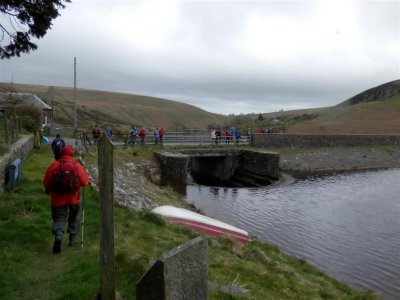 Overflow of Upper Lliw Reservoir