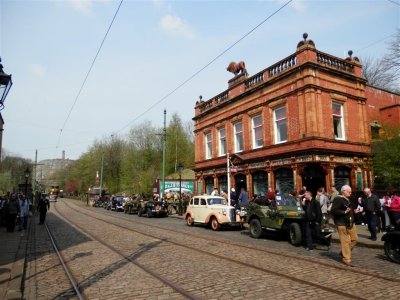 1940s event at Crich Tramway Museum