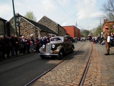 1940s event at Crich Tramway Museum