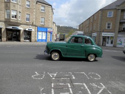 Traveller on Matlock Street, Bakewell