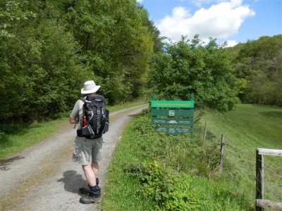 Heading for our lunch stop