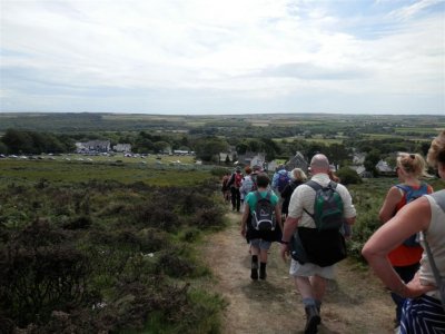 Descent towards Reynoldston