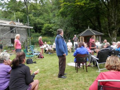 Andrew thanks our generous hosts
