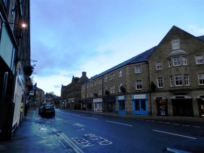 Pre-pudding walk - not many people in Bakewell