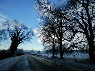 On the Bakewell A6 heading towards Matlock