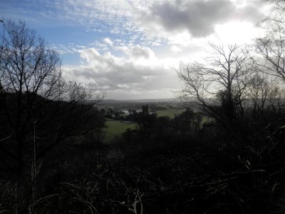 Peek through to Margam Castle