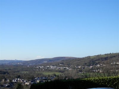 Looking back towards Clydach and Swansea