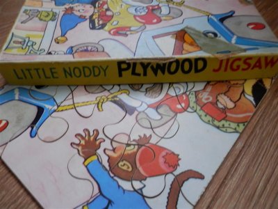 Plywood Noddy jigsaw, 12 pieces
