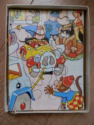 Plywood Noddy jigsaw, 12 pieces