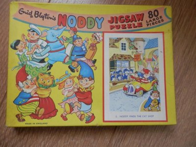 Noddy finds the cat shop - 80 piece puzzle