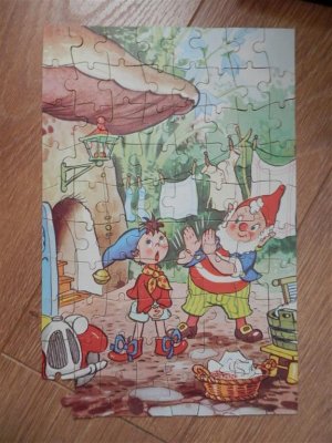Noddy's song for Big Ears - incomplete 80 piece puzzle