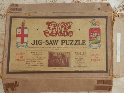 Box for Great Western Railway puzzle