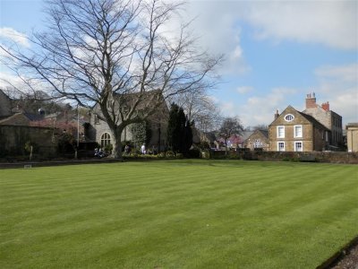 Lovely flat bowling green