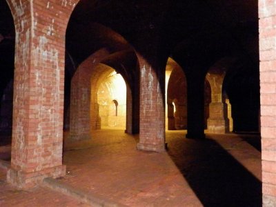 Papplewick underground reservoir, built in 1880