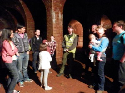 The guide gave us facts and figures, and the babies gurgled