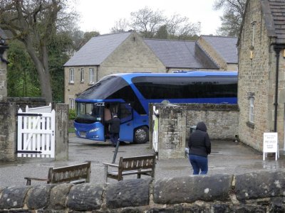 Courtyard at Eyam Hall