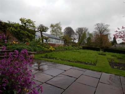 Eyam Hall garden