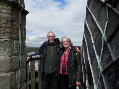 At the base of the Crooked spire, Chesterfield
