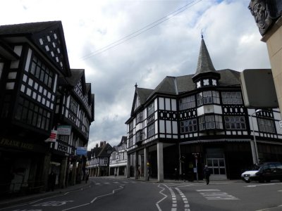 Timbered buildings, Knifesmithsgate, Chesterfield