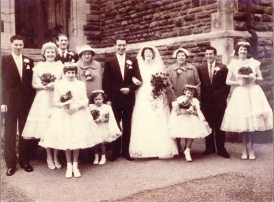 16 Sylvia Reed and Geoff Holloway's wedding 1959