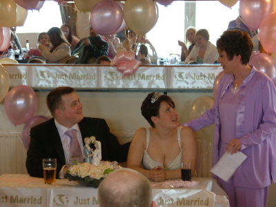 Susan Davies and Craig Collins wedding - 2004