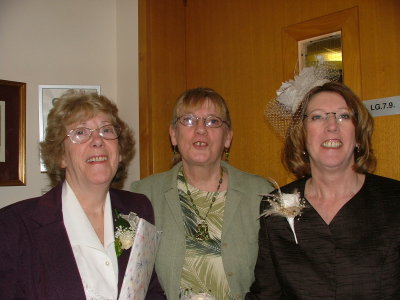 The Reed sisters - Sylvia, Elaine and Alison