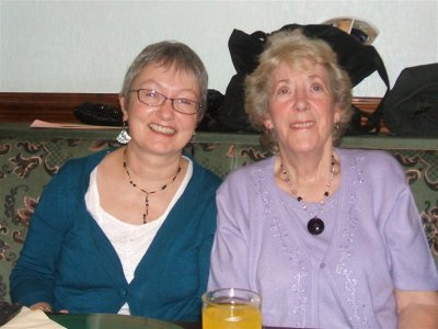 Elaine Reed and Sylvia Holloway - Sylvia's 70th 2009 