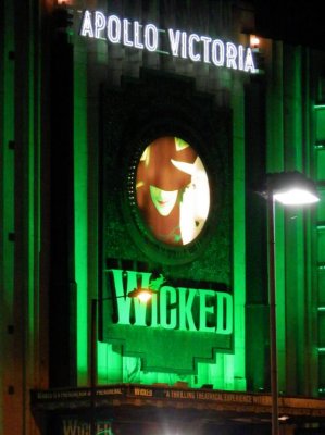 Wicked at the Victoria Apollo Theatre