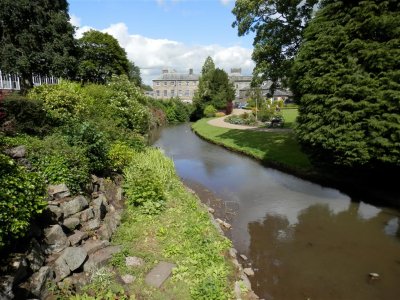 The River Wye in Buxton Pavilion Gardens