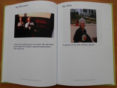 AgeUK life story book