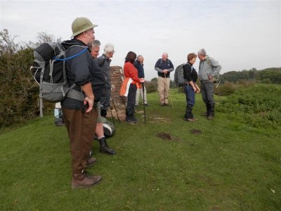 Haresfield Beacon trig point