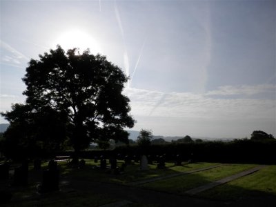 View from Bakewell cemetery, towards the A6