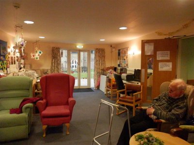 Activities room at Valley Lodge