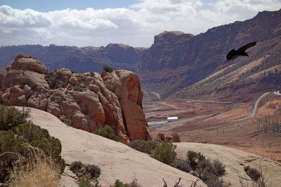 Road to Arches National Park