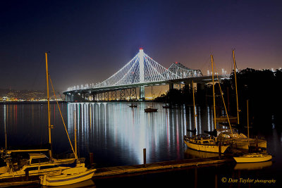 New Oakland/San Francisco bay bridge