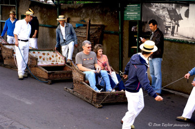 Basket Sledge ride Funchal 