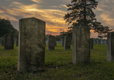 CSA Section of Cemetery, Canton, Mississippi